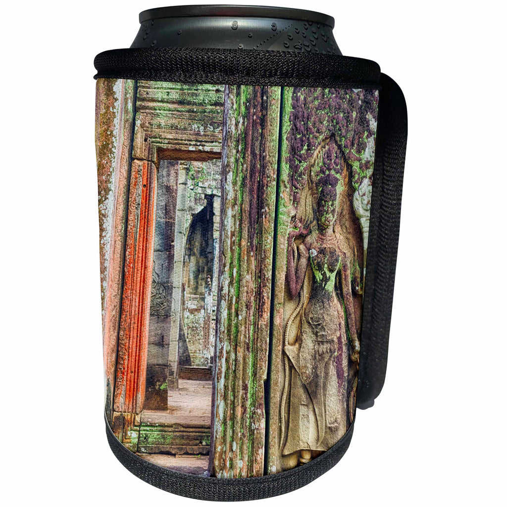 3dRose Danita Delimont - Architecture - Asia, Cambodia, Angkor wat, Siem Reap - Can Cooler Bottle Wrap (cc_277080)