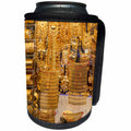 3dRose Danita Delimont - Markets - UAE, Dubai, Deira. Gold Souk, gold jewelry for sale. - Can Cooler Bottle Wrap (cc_277110)