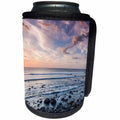 3dRose Danita Delimont - Beaches - New Zealand, North Island, Pungarehu. Cape Egmont, seascape - Can Cooler Bottle Wrap (cc_277151)