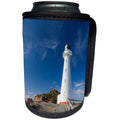 3dRose Danita Delimont - Lighthouses - New Zealand, North Island, Castlepoint. Castlepoint Lighthouse - Can Cooler Bottle Wrap (cc_277157)