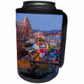 3dRose Danita Delimont - Cities - Fishermans Wharf, Victoria, Harbor, Vancouver Island, B.C., Canada - Can Cooler Bottle Wrap (cc_277214)