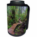 3dRose Danita Delimont - Roads - Combers Beach Trail, Pacific Rim NP, Tofino, Vancouver, B.C., Canada - Can Cooler Bottle Wrap (cc_277218)