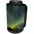 3dRose Danita Delimont - Northern Lights - Canada, Yukon, Kluane Lake. Aurora borealis and lake. - Can Cooler Bottle Wrap (cc_277274)