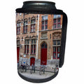 3dRose Danita Delimont - Architecture - Belgium, Brugge, West Flanders, Street Scene in the Old Town of Brugge - Can Cooler Bottle Wrap (cc_277289)