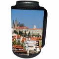 3dRose Danita Delimont - Cities - Czech Republic, Prague. Prague castle and Lesser town. - Can Cooler Bottle Wrap (cc_277310)