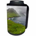 3dRose Danita Delimont - Sheep - The west coast at Nordradalur. Denmark, Faroe Islands - Can Cooler Bottle Wrap (cc_277357)