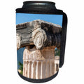 3dRose Danita Delimont - Ruins - Detail of Ionic column, Delphi, Greece, Europe - Can Cooler Bottle Wrap (cc_277438)