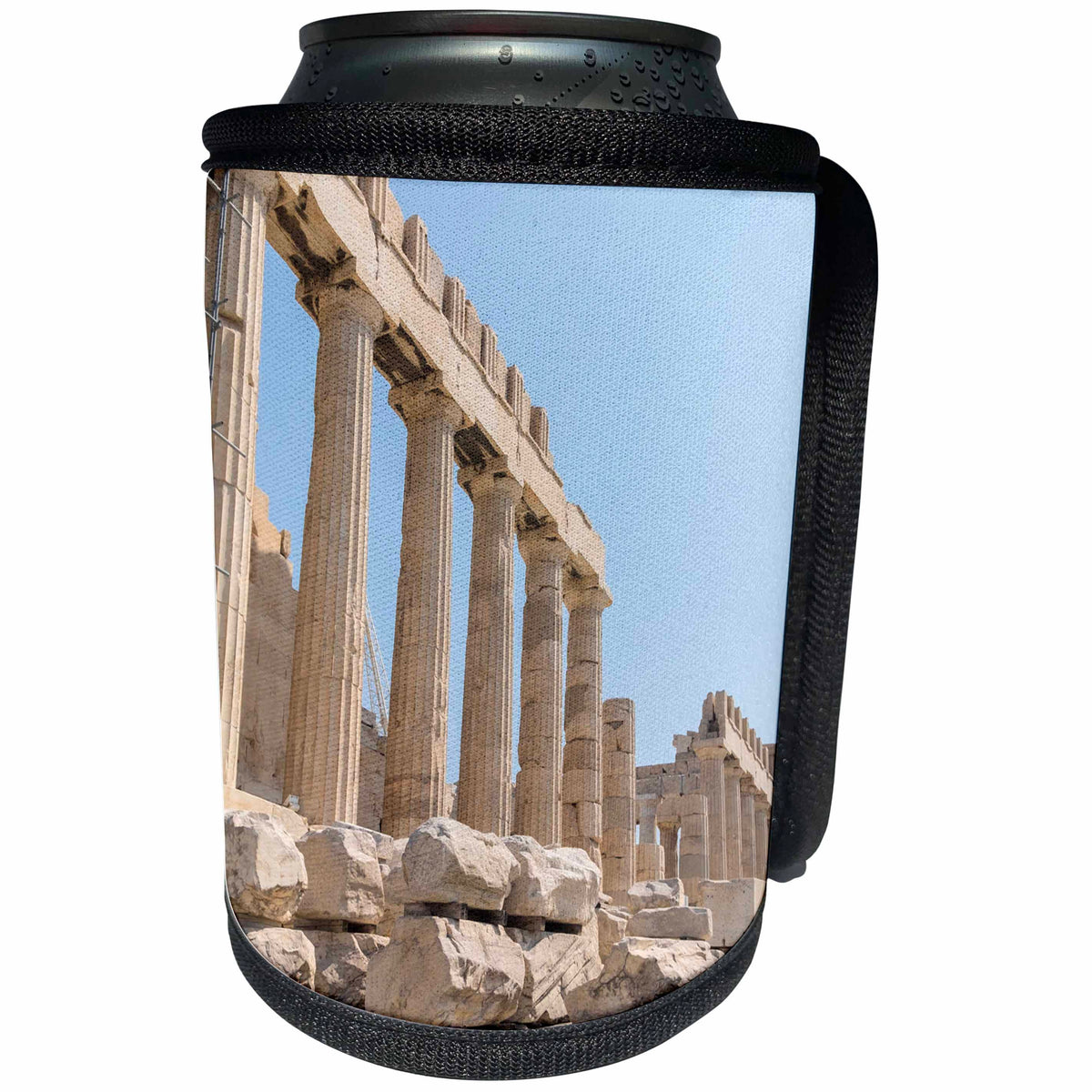3dRose Danita Delimont - Ruins - Parthenon, Acropolis, Athens, Greece, Europe - Can Cooler Bottle Wrap (cc_277448)