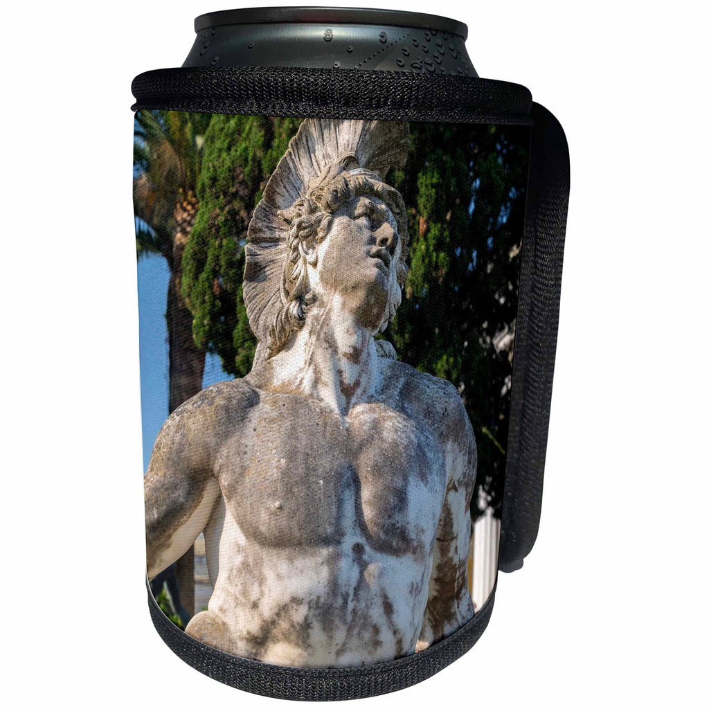 3dRose Danita Delimont - Statues - Statue of Achilles, Achilleion Palace, Corfu, Greece - Can Cooler Bottle Wrap (cc_277449)