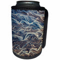 3dRose Danita Delimont - Patterns - Aerial of braided rivers, Iceland - Can Cooler Bottle Wrap (cc_277471)