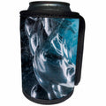 3dRose Danita Delimont - Abstracts - Iceland, Skaftafell NP, Vatnajokull Ice Caves, Abstract Ice details. - Can Cooler Bottle Wrap (cc_277479)