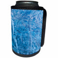 3dRose Danita Delimont - Abstracts - Iceland, Skaftafell NP, Vatnajokull Ice Caves. Blue Ice Abstracts. - Can Cooler Bottle Wrap (cc_277498)