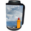 3dRose Danita Delimont - Lighthouses - Keflavik on Reykjanes Peninsula. Northern Europe, Iceland - Can Cooler Bottle Wrap (cc_277525)