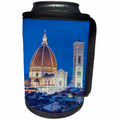 3dRose Danita Delimont - Churches - Italy, Florence, Cathedral, Duomo, night - Can Cooler Bottle Wrap (cc_277582)