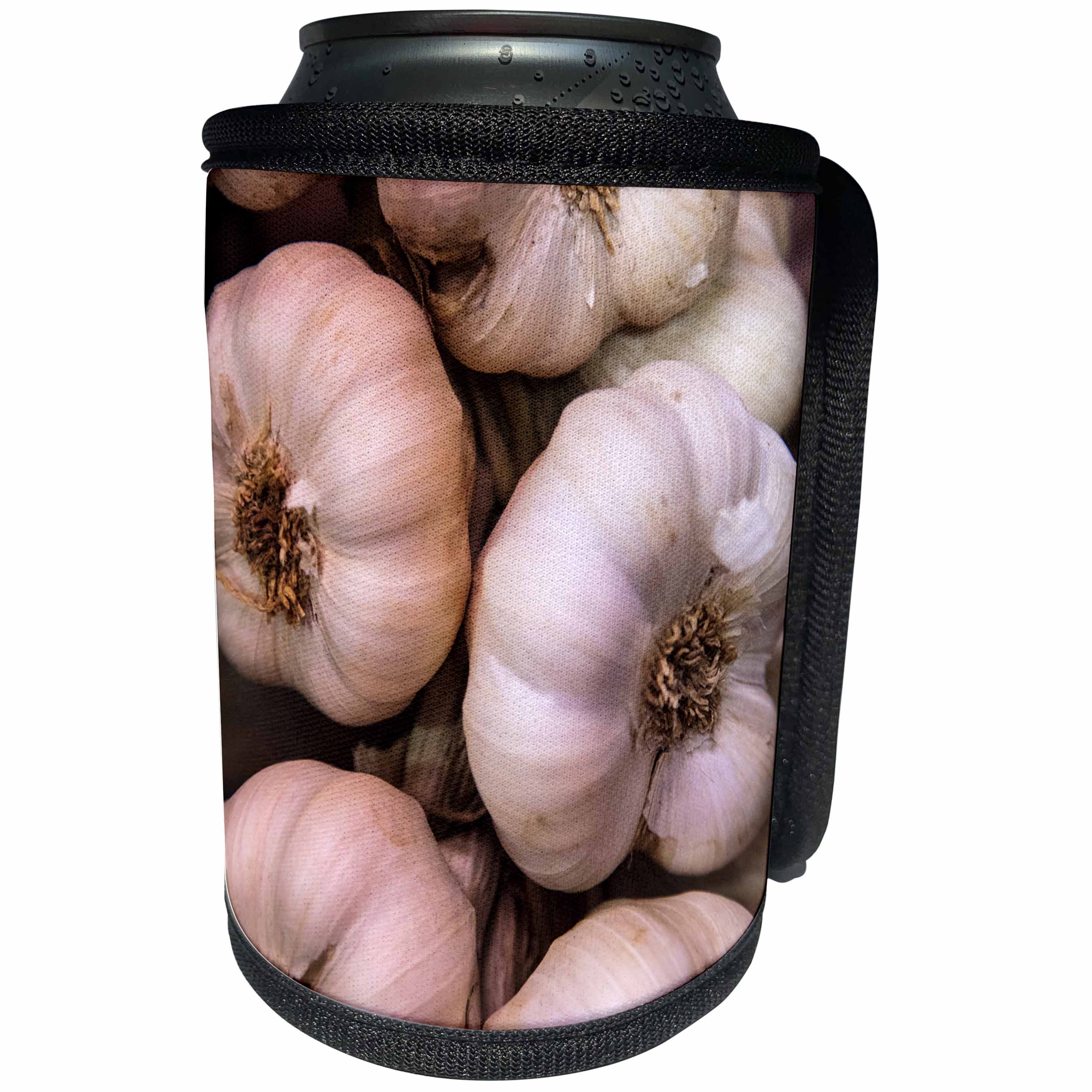 3dRose Danita Delimont - Food - Italy, Radda in Chianti, Garlic String - Can Cooler Bottle Wrap (cc_277589)