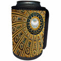 3dRose Danita Delimont - Churches - Vatican City, Italy, Ceiling of Dome, St. Peters Basilica - Can Cooler Bottle Wrap (cc_277596)
