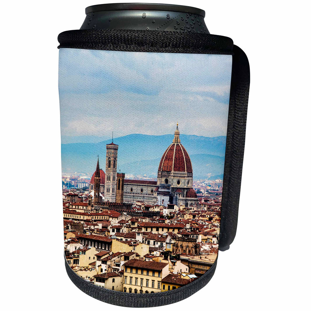 3dRose Danita Delimont - Cities - Italy, Florence, View of the Dome, Florence - Can Cooler Bottle Wrap (cc_277599)