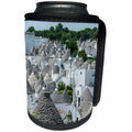 3dRose Danita Delimont - Cities - Trulli in Alberobello, Italy - Can Cooler Bottle Wrap (cc_277608)