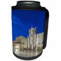 3dRose Danita Delimont - Italy - Europe, Italy, Sicily, Syracuse, Piazza Duomo at dawn - Can Cooler Bottle Wrap (cc_277640)