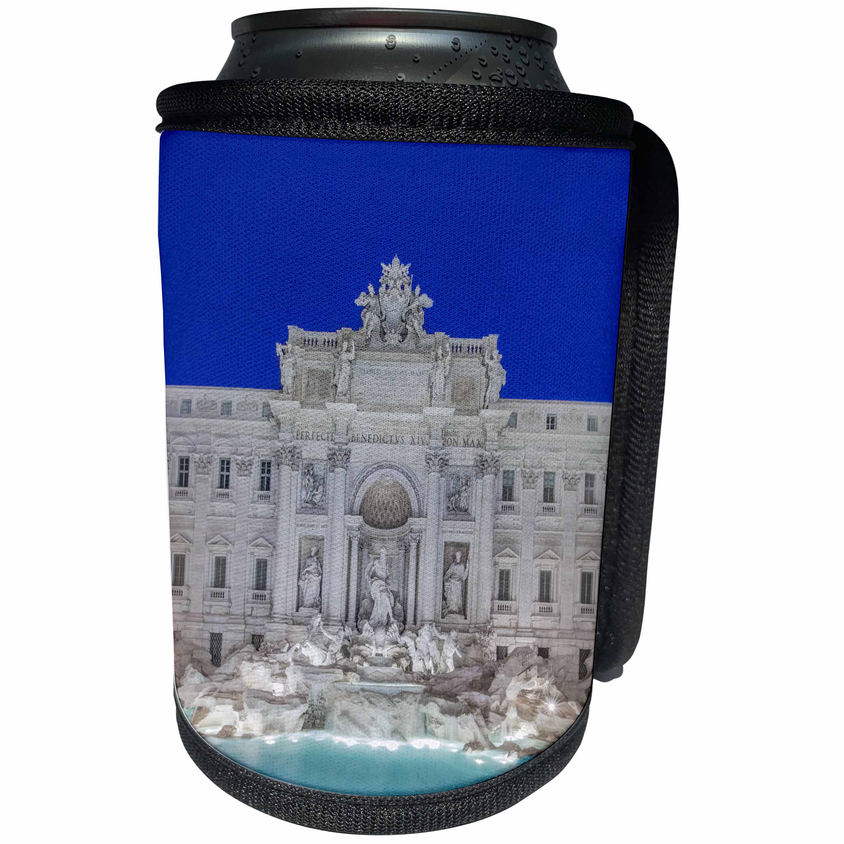 3dRose Danita Delimont - Fountains - Italy, Rome, Trevi Fountain. - Can Cooler Bottle Wrap (cc_277655)