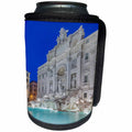 3dRose Danita Delimont - Fountains - Italy, Rome, Trevi Fountain at dawn - Can Cooler Bottle Wrap (cc_277656)