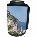 3dRose Danita Delimont - Cities - Italy, Amalfi Coast, Landscape of Positano. - Can Cooler Bottle Wrap (cc_277657)