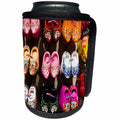 3dRose Danita Delimont - Markets - Netherlands, Amsterdam. Dutch wooden shoes - Can Cooler Bottle Wrap (cc_277784)
