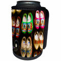 3dRose Danita Delimont - Markets - Netherlands, Amsterdam. Souvenir Dutch wooden shoes for sale. - Can Cooler Bottle Wrap (cc_277785)