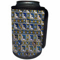 3dRose Danita Delimont - Patterns - Azulejo in the Convent of Christ in Tomar. Portugal - Can Cooler Bottle Wrap (cc_277805)