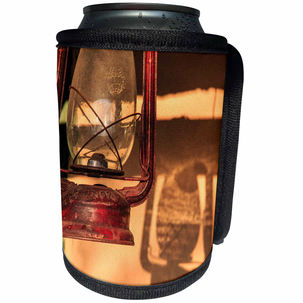 3dRose Danita Delimont - Lamps - Romania, Maramures, Baia Spire, Pottery workshop. Lantern. - Can Cooler Bottle Wrap (cc_277879)