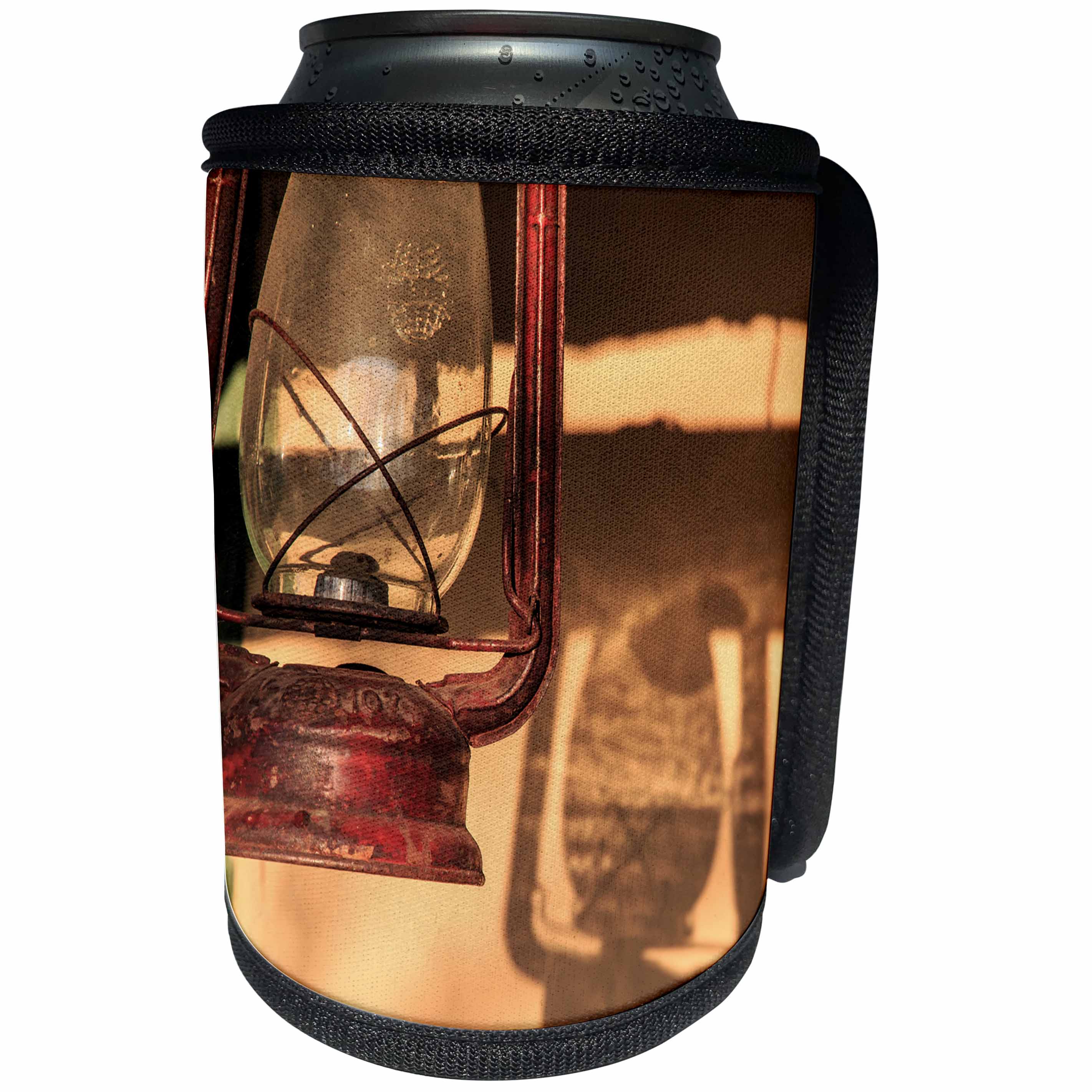 3dRose Danita Delimont - Lamps - Romania, Maramures, Baia Spire, Pottery workshop. Lantern. - Can Cooler Bottle Wrap (cc_277879)