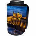 3dRose Danita Delimont - Bridges - Spain, Andalusia. Cordoba. Roman bridge across the Guadalquivir river. - Can Cooler Bottle Wrap (cc_277894)