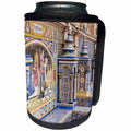 3dRose Danita Delimont - Spain - Spain, Andalusia, Seville. Traditionally decorated Plaza de Espana - Can Cooler Bottle Wrap (cc_277896)