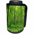3dRose Bob Molchan Photography Landscapes - Trees Leaves Green Forest - Can Cooler Bottle Wrap (cc_27790)