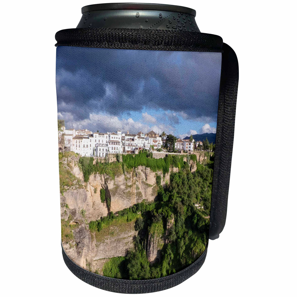 3dRose Danita Delimont - Mountains - Spain, Andalusia, Ronda. - Can Cooler Bottle Wrap (cc_277901)