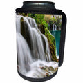 3dRose Danita Delimont - Waterfalls - Plitvice National Park, Croatia - Can Cooler Bottle Wrap (cc_277921)