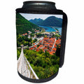 3dRose Danita Delimont - Cities - The Great Wall above the city center, Ston, Dalmatian Coast, Croatia - Can Cooler Bottle Wrap (cc_277924)