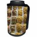 3dRose Danita Delimont - Food - Gourmet chocolate covered strawberries covered in nuts and sprinkles. - Can Cooler Bottle Wrap (cc_277970)