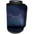 3dRose Danita Delimont - Weather - Lightening Strike at Klamath Basin NWR - Can Cooler Bottle Wrap (cc_278083)