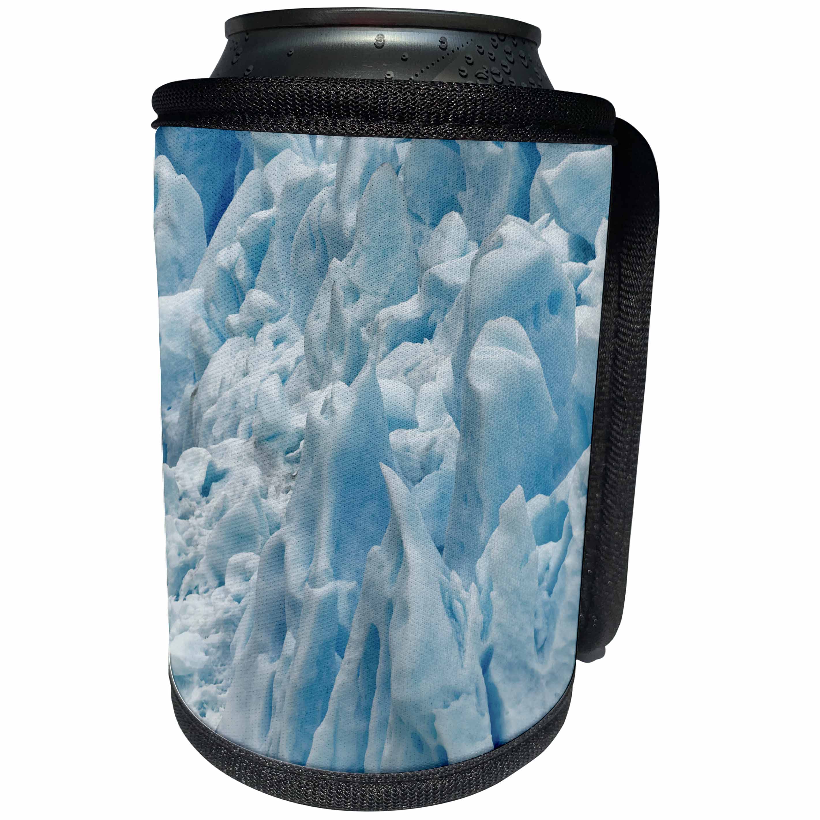 3dRose Danita Delimont - Abstracts - Ice formations of Perito Moreno Glacier, Los Glaciares NP, Argentina. - Can Cooler Bottle Wrap (cc_278132)