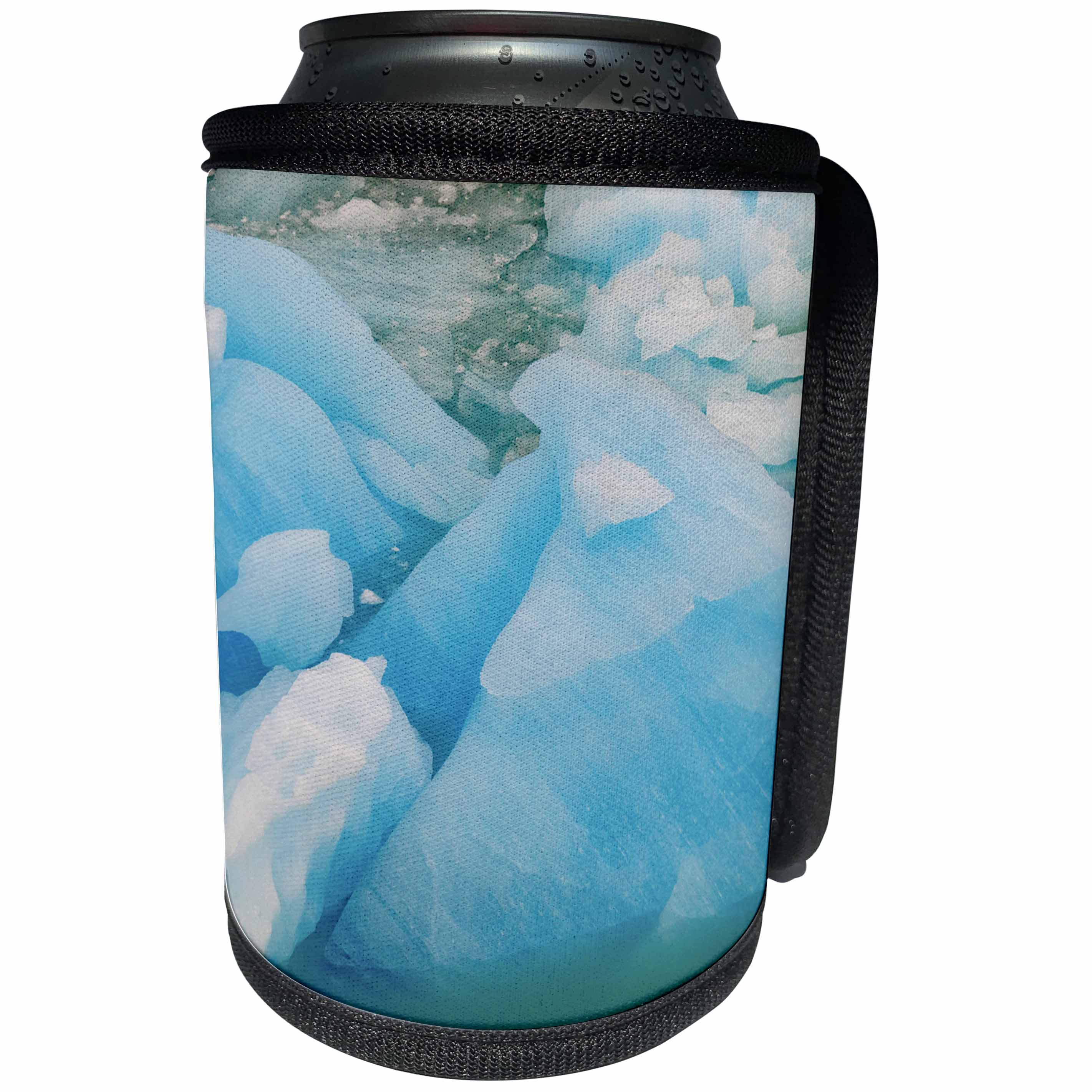 3dRose Danita Delimont - Icebergs - Blue Ice, Perito Moreno Glacier, Santa Cruz, Argentina. - Can Cooler Bottle Wrap (cc_278134)