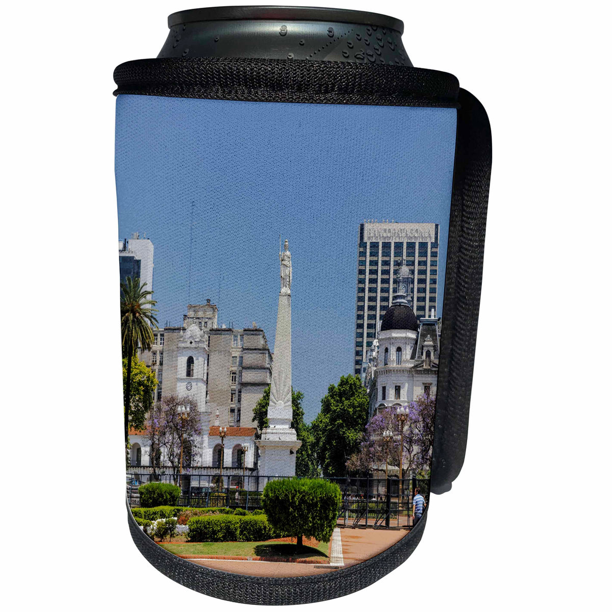 3dRose Danita Delimont - Cities - Downtown Buenos Aires, Argentina, South America, Patagonia - Can Cooler Bottle Wrap (cc_278137)