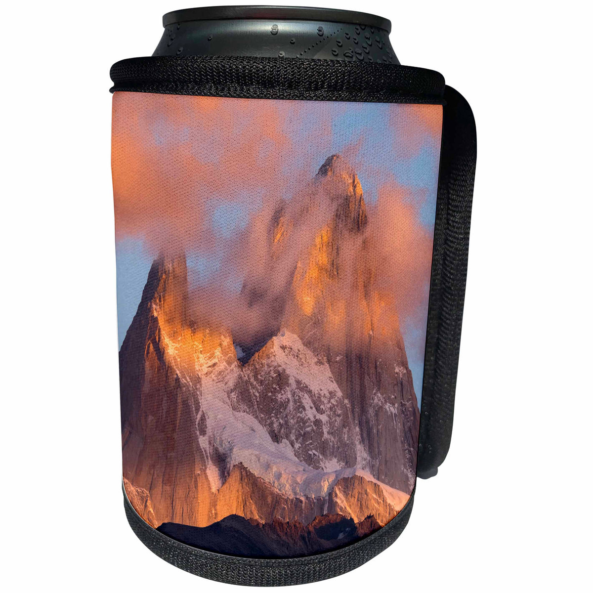 3dRose Danita Delimont - Mountains - Argentina, Patagonia, Fitz Roy - Can Cooler Bottle Wrap (cc_278140)