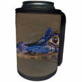 3dRose Danita Delimont - Reptiles - Brazil, Pantanal, A spectacled caiman swimming in muddy waters. - Can Cooler Bottle Wrap (cc_278244)