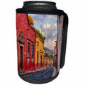 3dRose Danita Delimont - Architecture - Mexico, San Miguel de Allende, Typical architecture line the streets. - Can Cooler Bottle Wrap (cc_278294)