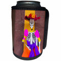 3dRose Danita Delimont - Holidays - Mexico, San Miguel de Allende, Catrina Doll for the Day of the Dead. - Can Cooler Bottle Wrap (cc_278300)
