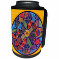 3dRose Danita Delimont - Artwork - Colorful Ceramic Mexican Plate, Guanajuato, Mexico - Can Cooler Bottle Wrap (cc_278312)