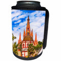3dRose Danita Delimont - Churches - Parroquia Archangel Church, San Miguel de Allende, Mexico - Can Cooler Bottle Wrap (cc_278316)