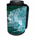 3dRose Danita Delimont - Abstracts - USA, Alaska, Endicott Arm. Close up of shapes in an iceberg. - Can Cooler Bottle Wrap (cc_278332)