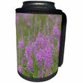 3dRose Danita Delimont - Flowers - USA, Alaska, Valdez. Field of fireweed flowers. - Can Cooler Bottle Wrap (cc_278340)